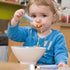 Pimoys 12 Pieces Toddler Utensils Set, Stainless Steel Baby Forks and Spoons, Safe Cutlery for Self Feeding