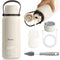 Portable Bottle Warmer - 12000mAh Long-Lasting, 3Min Fast Heating for Breastmilk/Formula/Water, 316L