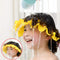 Baby Shower Cap, Adjustable Silicone Bathing Hat for Kids, Soft Protection Visor Cap for Toddler Children 1-12 Years
