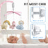 35 3 Feisike Crib Mobile for Girls - Baby Mobile for Crib with Lullabies, Modes Digital Musical BoxTurn Only, Music