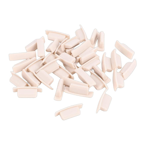 Generic 50pcs Breastfeeding Pump Spout Cap, Universal Silicone Sealing Plugs for Breast Pump