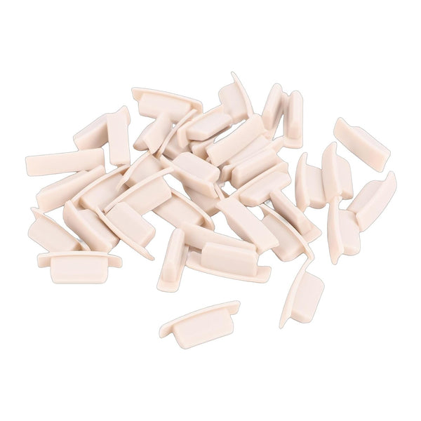 Generic 50pcs Breastfeeding Pump Spout Cap, Universal Silicone Sealing Plugs for Breast Pump