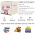 CLCROBD Foldable Animal Cube Storage Bins – Fabric Toy Box/Chest/Organizer for Kids Nursery, 13 inch (Fox)