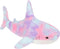 MUPI Shark Plush 17” Stuffed Animal, Large Rainbow Shark Doll