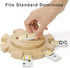 Set 3 1* 8 1 70-Sheet plusvivo Mexican Train Dominoes Accessories, Mexican Train Dominoes PCS- Pine Wooden Mexican