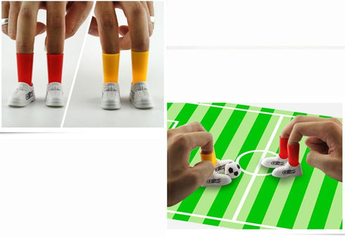 Finger Football Game Sets, Funny Family Party Finger Soccer Game with Two Goals