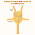 0-12 Colorlife Baby Bath Seat Support Net Infant Bathing Seat Support Mat, Adjustable Comfortable Non-Slip Five-Pointed