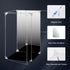 (12x12x15.7 inch; 30x30x40 cm) Acrylic Display Case for Collectibles Assemble Clear Acrylic Display Box with Mirrored