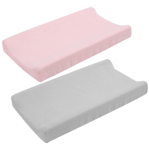 ERINGOGO Elastic Washable Baby Changing Pad Sheet Covers Removable Reusable for Boys Girls