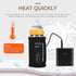 Portable Bottle Warmer for Travel, Car Baby Bottle Warmer USB Powered Portable Travel Bottle Warmer for Breastmilk