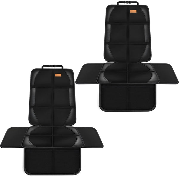 Bacgnyer Car Seat Protector, 2 Pack of Seat Protectors, Thickest Padded 600D
