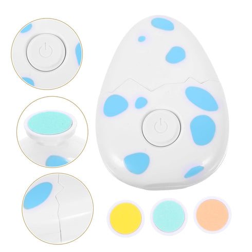 Trimmer Nail for Infants Electric Nail File Grinding Pads Adorable Cartoon Shape for Boys and Girls