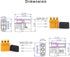 SoloGood 10 Pairs Amass MR30 Male Female Connector Plug for RC Multicopter Airplane