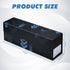 Trading Card Storage Box with Magnetic Closure, Fits 800 Cards, 200 Toploaders, Easy to Assemble (3 Pack)