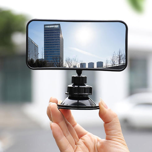 Car,360 Suction Cup Baby Mirror For Adjustable Car Seat Mirror Rear Facing Infant, See All Passengers in the Backseat