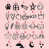 DOYOUWE Set Personalized Baby Hairbrushes, Gently Grooms Baby's Hair, Natural Wooden Hairbrush Baby Brush for Newborns
