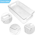 Baby Bottle Organizer Plastic Storage Center for Baby Bottles and Food Jars, Perfect for Kitchen Cabinet and Countertop