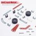 Set 287 8-12, 8 9 10 11 12-16 Building Kit Red Model Car - PCS STEM Project Building Toys for Kids Ages Assembly