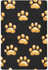 YANENDIE Dog Paw Prints Crib Sheets - Boys & Girls Cotton Crib Sheet