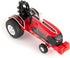 Case IH 1/64 47569 Red Menace Pulling Tractor with Pickup Truck & Trailer