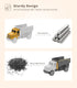 3 4 5 6 7 8 Mini Construction Toys for Kids, Die Cast Construction Truck Vehihcles with Stickers for Toddler Age Years