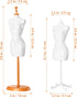 COHEALI Dress Stand Doll Hold Display Stand, 4pcs Doll Clothes Support Stents for Display