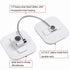 2 Pack Refrigerator Locks with Keys, White Fridge Lock for a Refrigerator