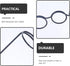 NUOBESTY 20pcs Mini Glasses Doll Dress Up Accessories, Tiny Eyeglasses for Dolls, Miniature Things for Doll Costumes