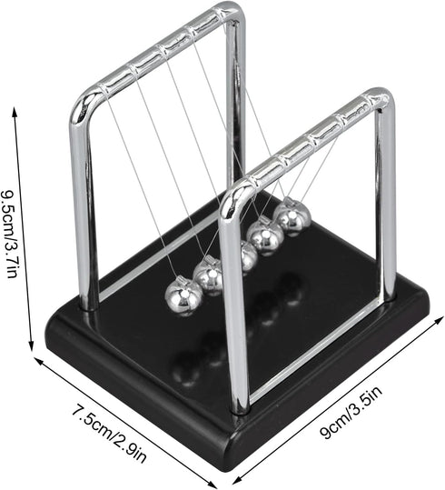 Estink Balance Pendulum Ball, Newton's Balance Balls Physics Science Toy for Office Games and Stress Relief