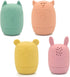 PandaEar Baby Bath Toys, 4 Pack Silicone Squeezable Bath Toys for Infants Toddlers 6-18 Months, Non Toxic Shower Toys