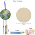 9 Pack Wind Chime Kit for Kids, DIY Paint Wooden Art and Craft for Girls and Boys Birthday Party Supplies