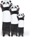 Panda Plush Body Throw Pillow, 43.3" Long Kawaii Soft Panda Stuffed Animal Pillow for Kids Children Gifts