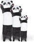 Panda Plush Body Throw Pillow, 43.3" Long Kawaii Soft Panda Stuffed Animal Pillow for Kids Children Gifts