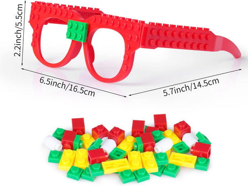 Fowecelt 12 Pcs Building Blocks Games for Kids Birthday Party Favors Supplies, Boys Girls Carnival