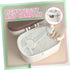 PERSELOSO Portable Baby Formula Container Airtight Seal Travel Milk Powder Dispenser for Infants Waterproof Food