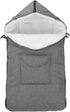 Ckuakiwu 48x90cm Pushchair Bunting Bag, Thicken Warm Stroller Footmuff with Plush Lined, Windproof Infant Car Seat