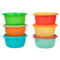 The First Years Take & Toss Toddler Bowls Set, Reusable Toddler Snack Cups, Snack Containers with Snap On Lids, Ages 9