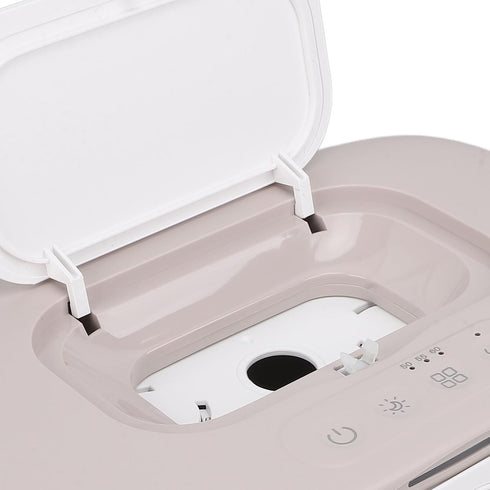Fockety Baby Wipe Warme, Large Capacity Intelligent Temperature Control Wipes Dispenser with Gentle Night Light