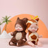 6 Pcs 4 Inch Mini Reborn Baby Dolls Toy Set - Realistic Baby Dolls with Cute Animal Clothes