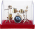 Miniature Drum Set, Kit Miniature Musical Instrument for Desk Display, Mini Ornaments Craft Home Decor (18cm)
