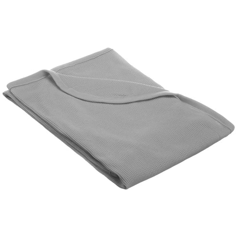 American Baby Company Preschool Bundle Set - 24"x48"x4" Daycare/Preschool Mat Sheet and 36"x48" Toddler Blanket, Gray