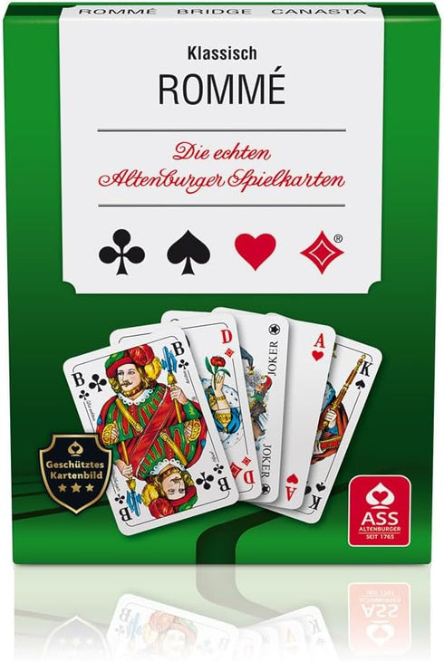 Card Game Rummy in Barrel Deck – Philos Ass Altenburger 22570071
