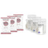 Momcozy Natural Breast Pump Wipes & Momcozy Breastmilk Storage Bag 8Oz