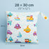 FANALALA Waterproof Wet Dry Bag, Reusable Diaper Pouch with Zipper, Machine Washable Travel Organizer for Beach