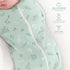 0-2 Pack 2) Baby Swaddle Months, Cotton Arm-In Zipper Sleep Sack, Wearable Blankets Wrap for Newborn Infant Girls, Boys