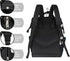 Hsnar Backpack Starry Deers Waterproof Diaper Bag Large Capacity Baby Bag with Stroller Straps, Multi-Pocket Diaper Bag