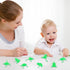 ONEST 40 Pieces Mini Frog Figurines Playset, Hand Painted Tiny Frogs, Realistic Rubber Figures for Kids Adults