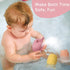 6-12-18 1-3 Silicone Bath Toys, Squeezable Bathtub Toys for Toddle Months+, Kids-Friendly Bath Toys, Baby Shower Toys