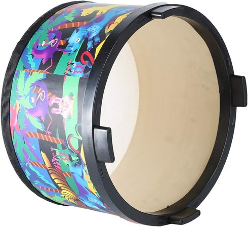 10 inch 2 Floor Tom Drum for Kids Percussion Instrument Music Drum with Mallets for Baby Children Special Christmas