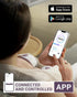 1 Pack comfyer Heated Wearable Breast Pump, Industry-Leading Heating Tech, Innovative Magnetic Charging Cable, App